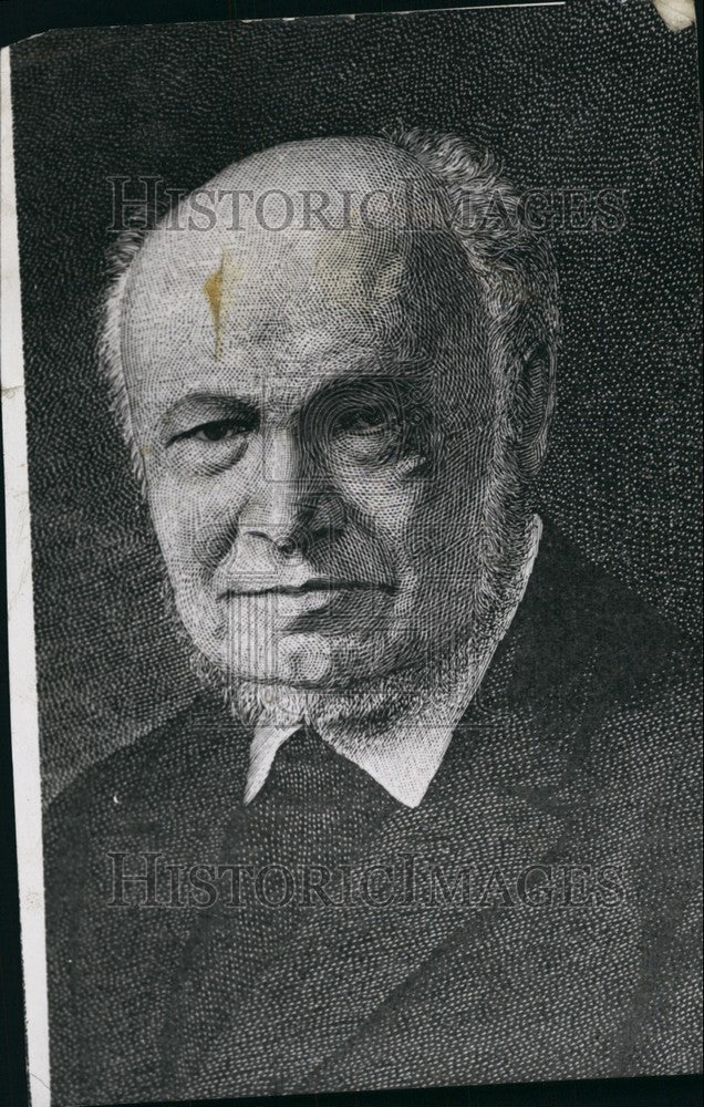 1956 Portrait of Friedrich von Bodelschwingh - Historic Images