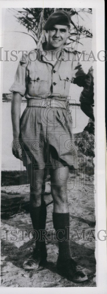 1953 Press Photo London Airman A.V. Rigden Kidnapped Egypt - Historic Images