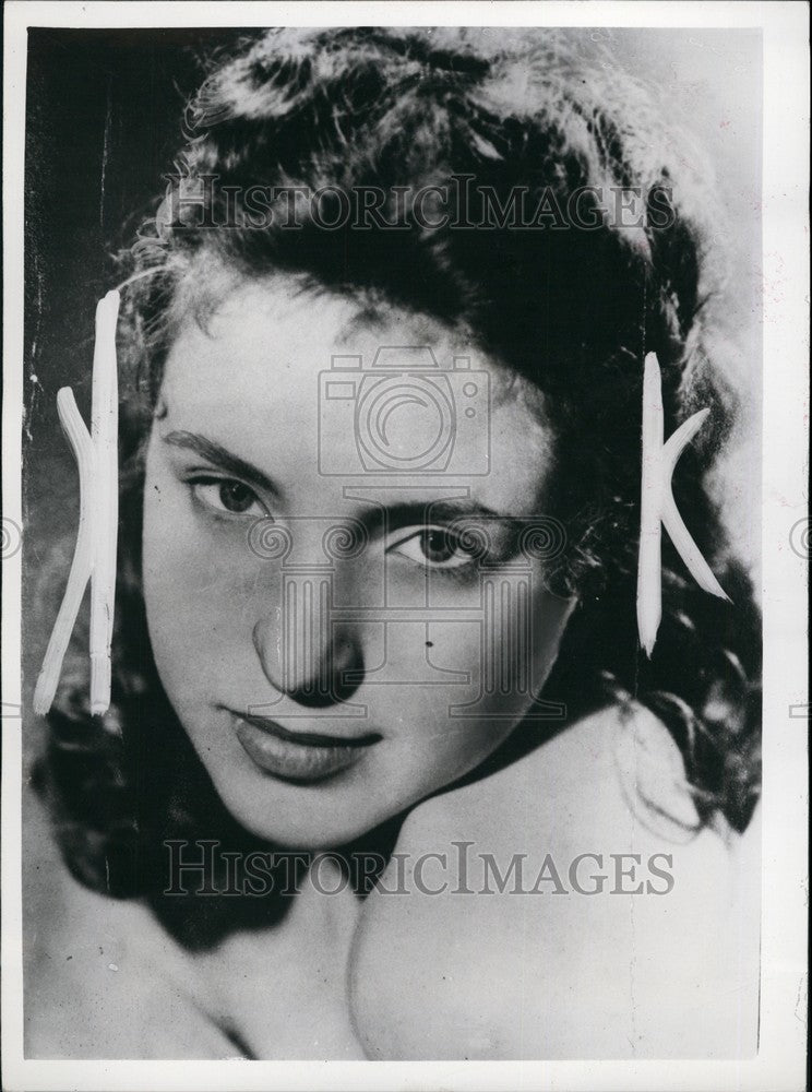 1954 Patricia Pedrick Student Charles Edward Girls' School Actress - Historic Images