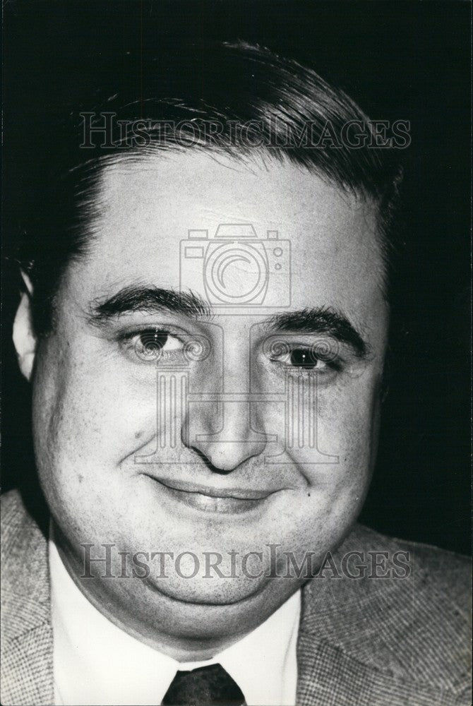 1973 Argentinian Home Minister Esteban Righi Closeup Portrait - Historic Images