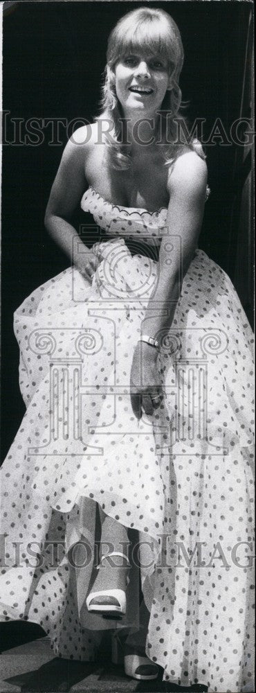 Press Photo German Singer/actress ,Heidi Bruhl - KSB69959 - Historic Images