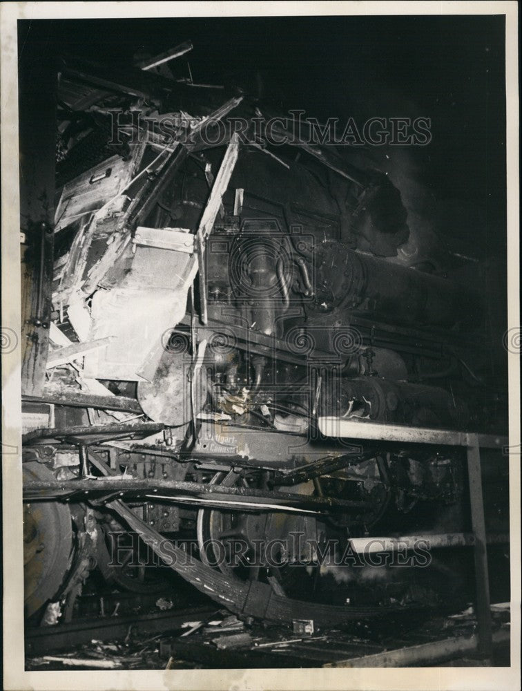 Press Photo Railroad/Train Accident/Heutingsheim/Wurtemberg - KSB70175 - Historic Images