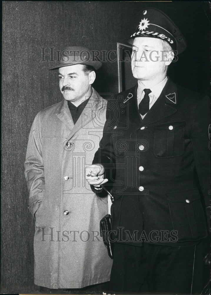 1962 Press Photo Soviet Engineer Valentin Pripolzew Charged With Espionage - Historic Images