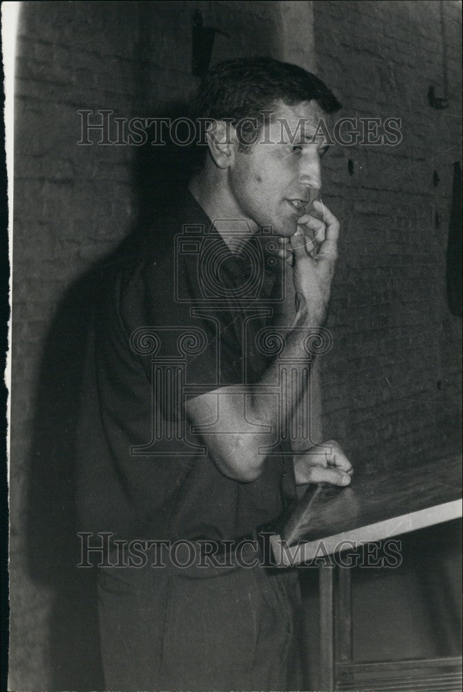 1970 Press Photo Carlos Mujica Roman Catholic Priest & Activist in Argentina - Historic Images