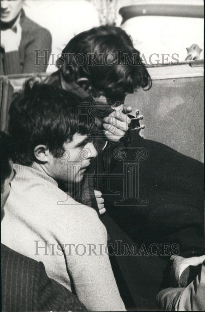 1968 Arrests Pertaining to Rash of Juvenile Delinquency in Argentina - Historic Images