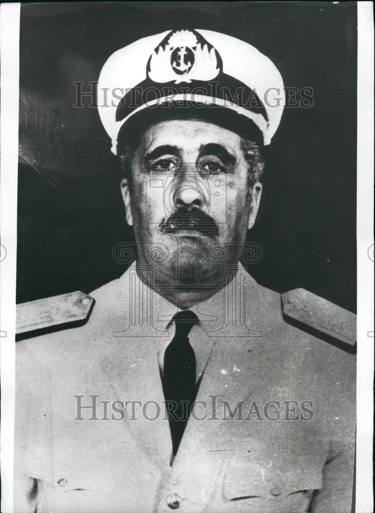 Press Photo Rear-Admiral Francisco Aleman Argentina Kidnapped - KSB70741-Historic Images