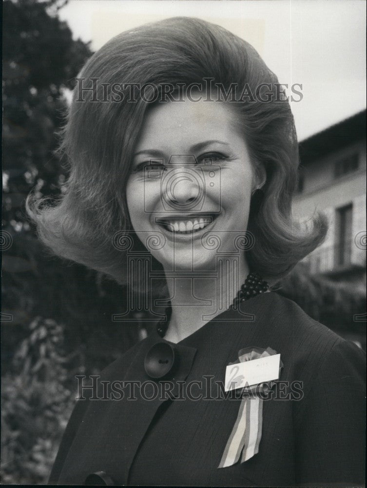 Press Photo Monica Ragby, who is Miss Seuden. - KSB71011 - Historic Images