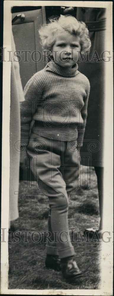 1956 Press Photo  H.R.H. Princess Anne, - Historic Images