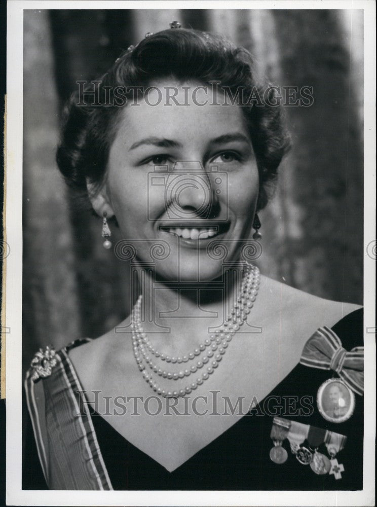 Press Photo H.R.H. Princess Astrid of Norway - KSB71029 - Historic Images