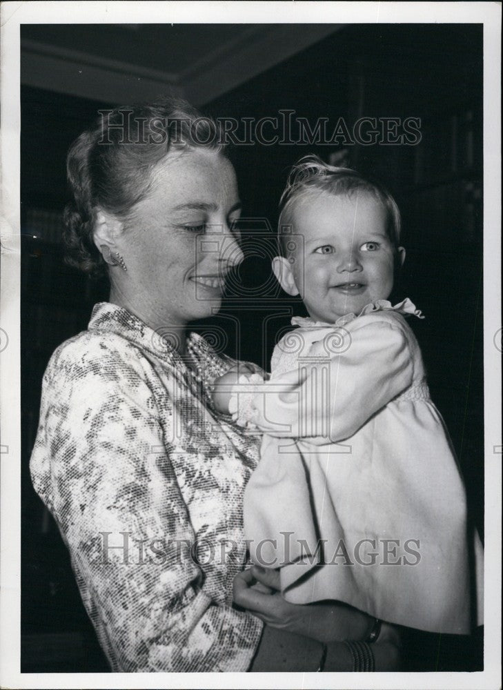 1958 Press Photo  Princess Ragnhild and her children - Historic Images