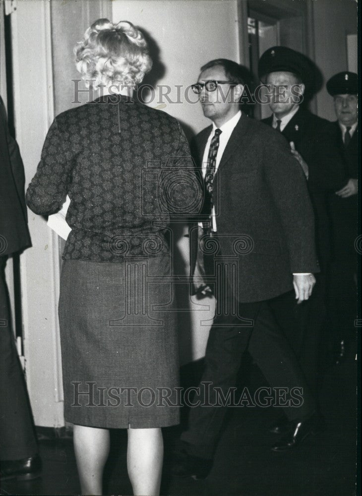 1962 Rudolf Augstein, editor of " Der Spiegel " - Historic Images