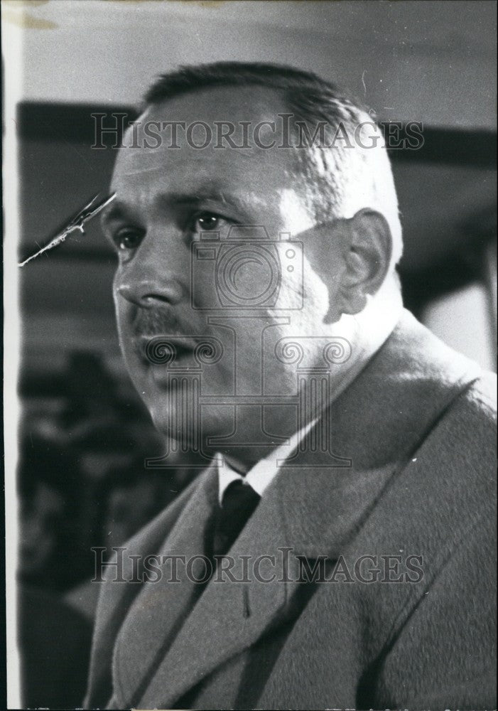 1962 Publishing-director of the &quot;Spiegel&quot; arrested Hans Detlev Becke - Historic Images