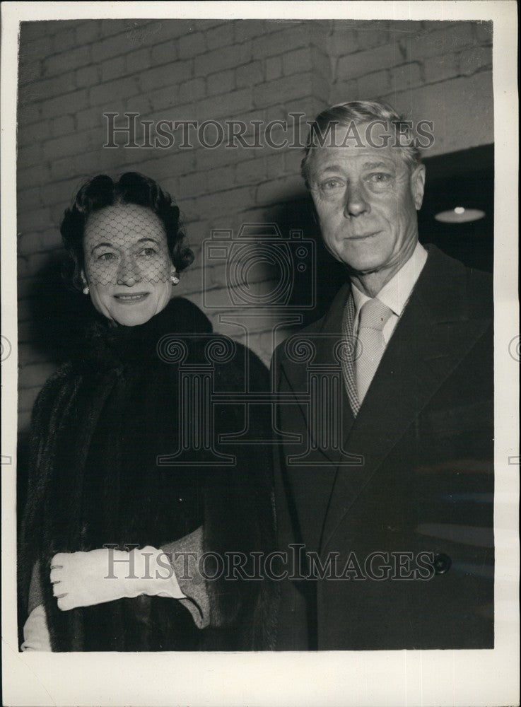 1957 Duke And Duchess Of Windsor Arrive In London  - Historic Images