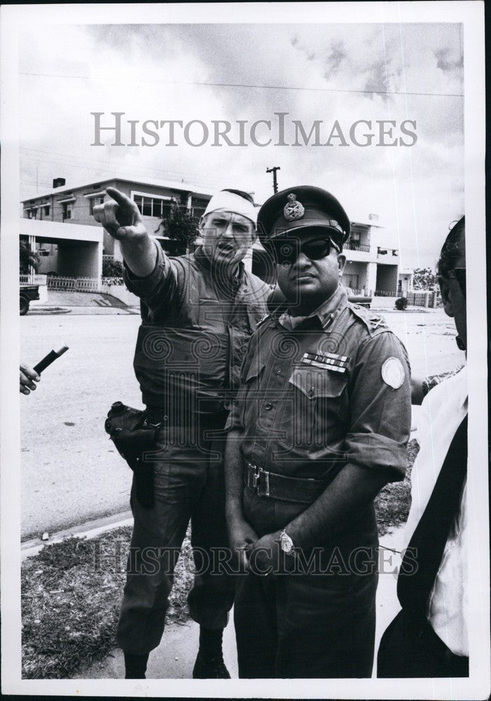 1965 Press Photo Dominican Civil War - Santo Domingo Indian Major General - Historic Images