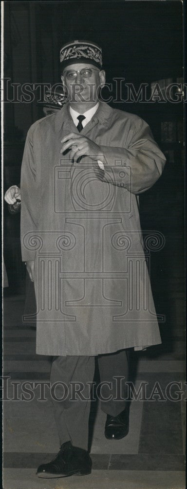 1960, General Benet/Military Judge/Barricades Process/Paris France - Historic Images