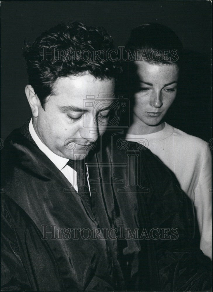 1963  Sylvia Cosiolkofski & atty Kuckelmann - Historic Images