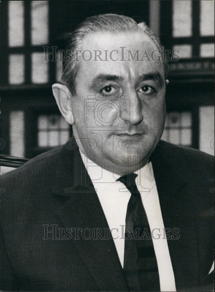 1963 Francis Cradock, seen after today's hearing - Historic Images