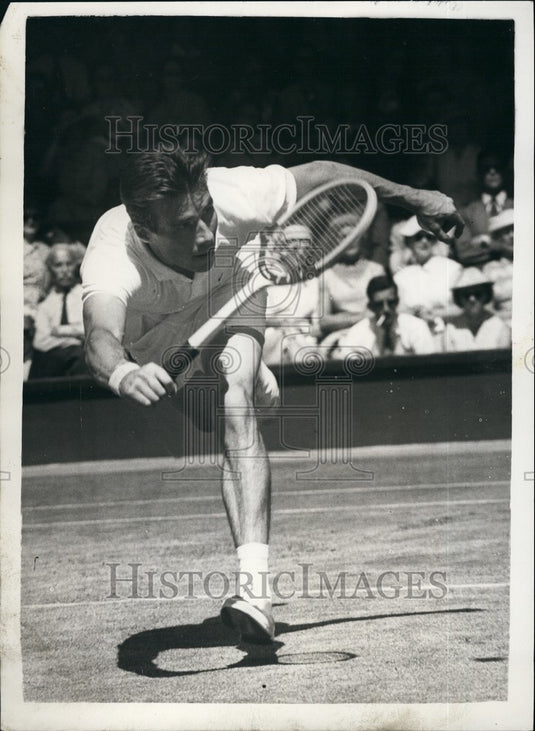 1957 Press Photo J Brichant, Wimbledon Tennis Championship - KSB71711 - Historic Images