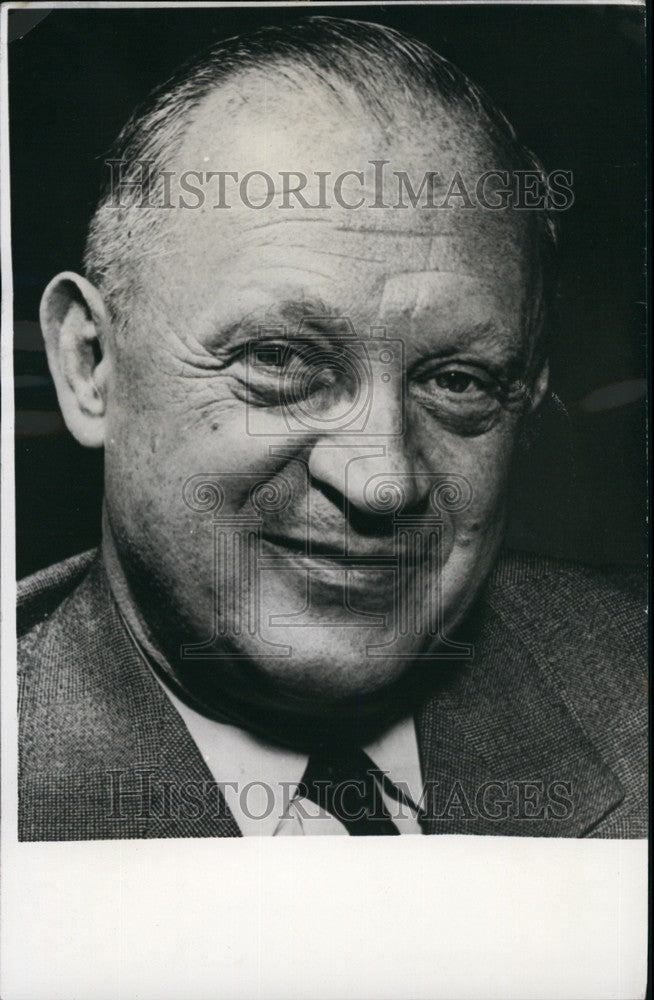 1959 Dr. E.H. Heinz Nordhoff ,director of the Volkswagen works - Historic Images