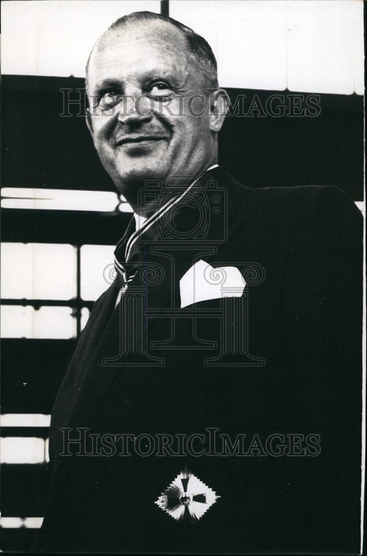 Press Photo Volkswagen Factory General Manager Professor Nordhoff - KSB71957 - Historic Images