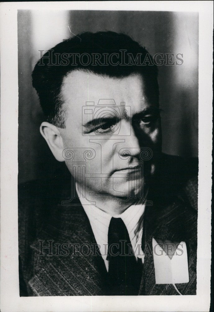 1953 Czech President Klement Gottwald - Historic Images