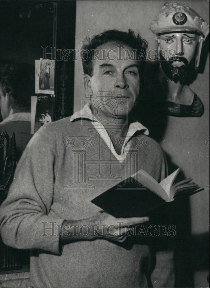 1957 Christian Maigret, Author, Carrefour des Solitures - Historic Images