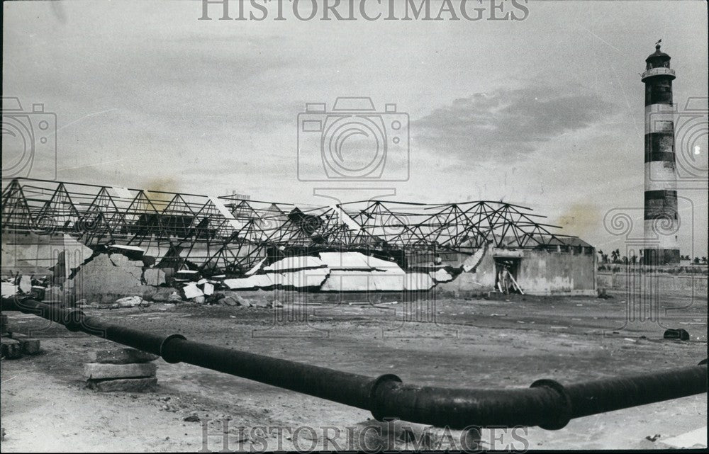 1977 Nagapatinam Harbour In Tamilnadu (India) Cyclone Destroyed - Historic Images