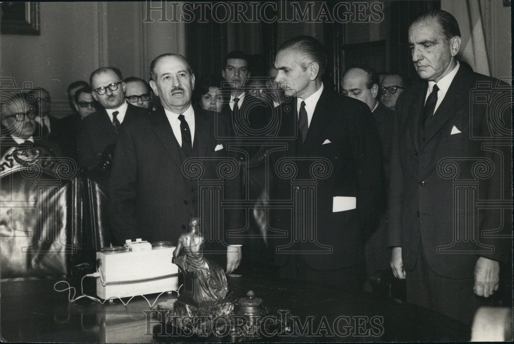 1966 Inaug Buenos Aires Univ Dr. Luis Botet/Enrique Martinez Paz - Historic Images