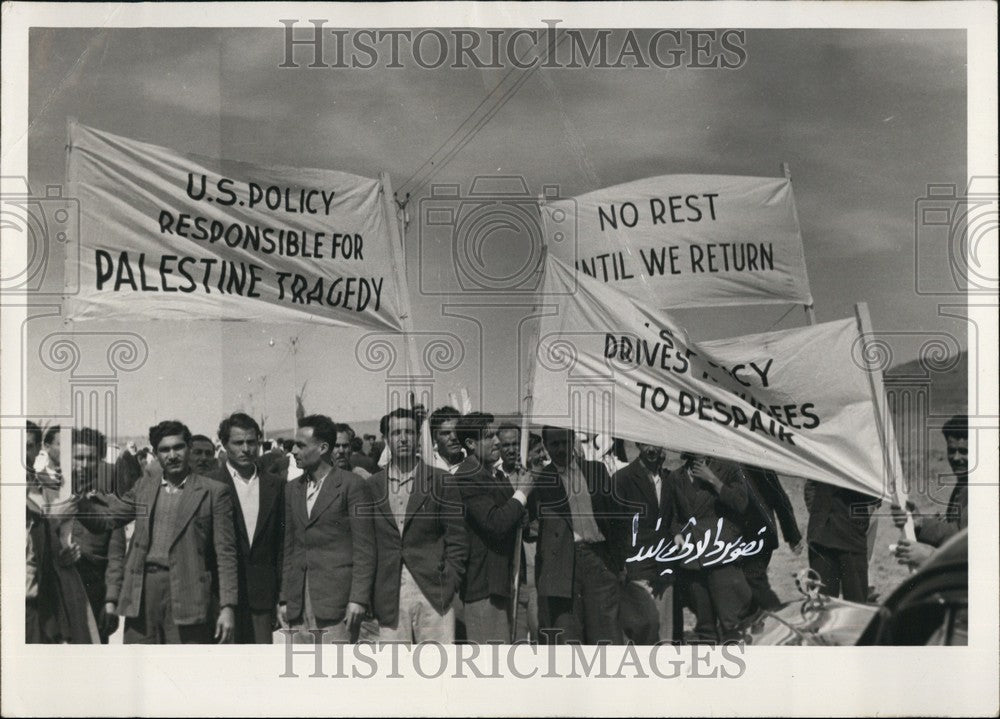 1953 Demonstration in Labanon - Historic Images