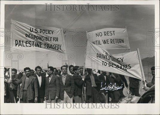 1953 Demonstration in Labanon - Historic Images