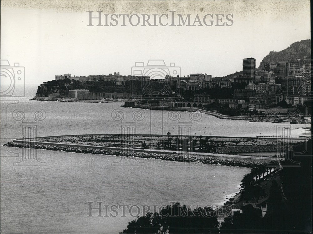 1966, Prince Rainier III Develops His Land against the Sea - Historic Images