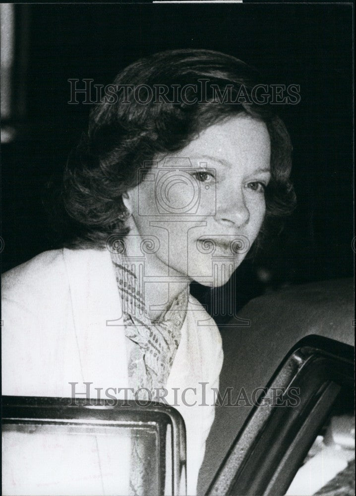 Press Photo Mrs Jimmy Carter, Vienna - Historic Images