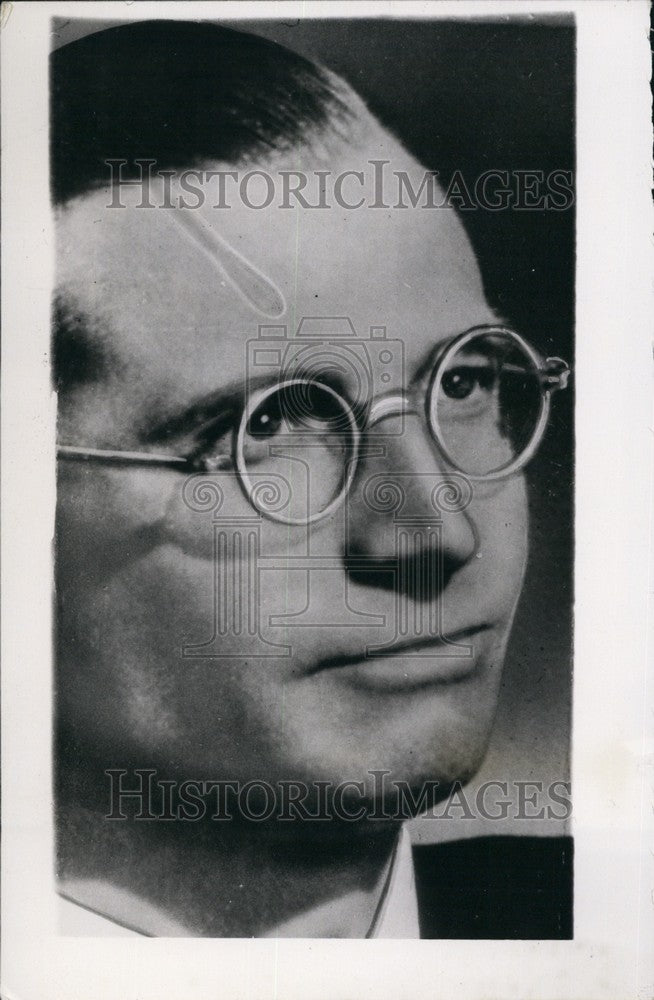 1953 Neo-Nazi Group Suspect Erwin Rich Schoenborn Portrait - Historic Images