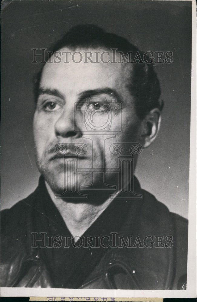 1953 Former SS Oberscharfuhrer Lerche, Murder Trial - Historic Images