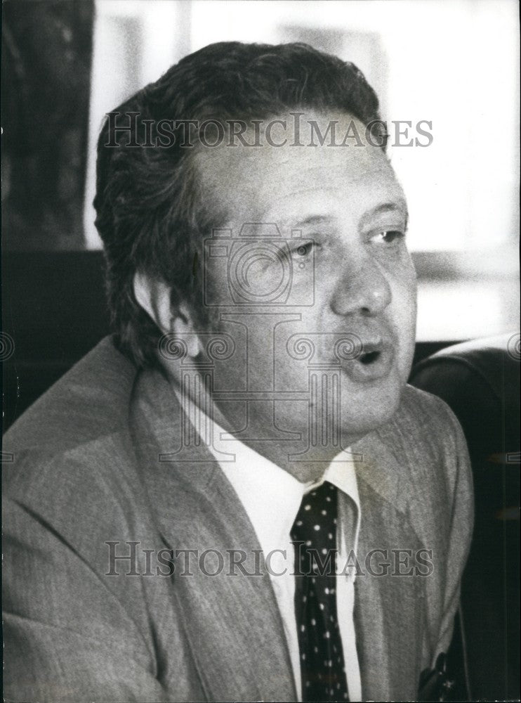 1974 Press Photo Leader, Portuguese Socialist Party, Dr Mario Soares - KSB72583-Historic Images