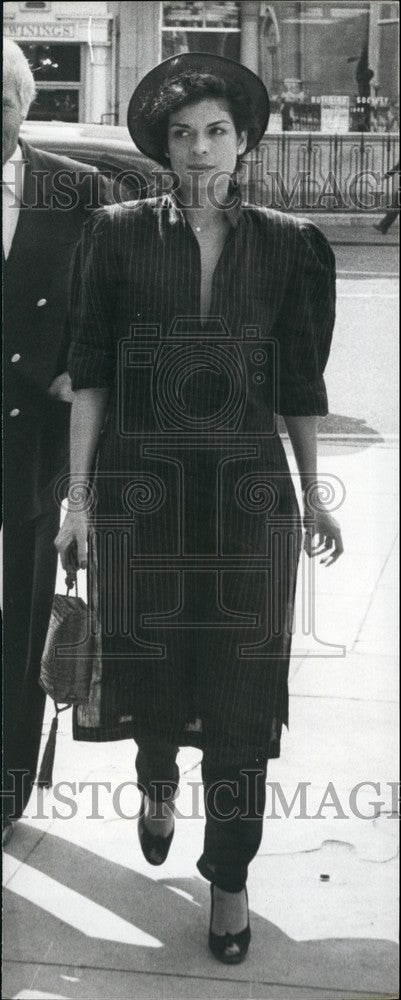 1979 Press Photo Bianca Jagger, Former Wife of Mick Jagger - KSB72619 - Historic Images