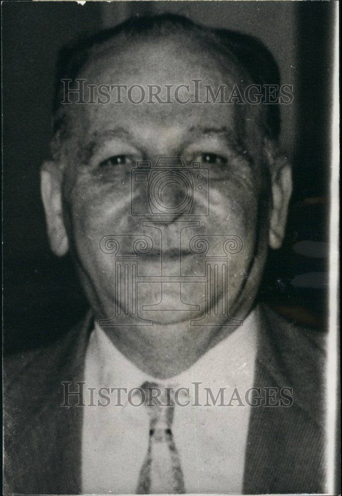 1958 Press Photo Lebanon Prime Minister Sami Solh - KSB72693-Historic Images