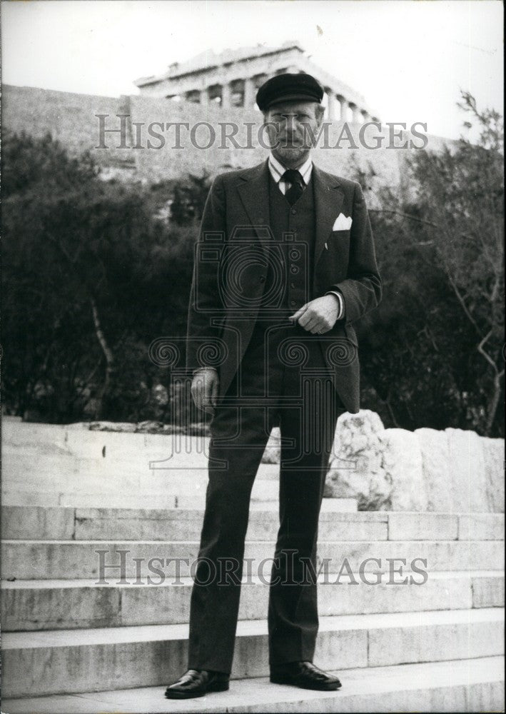 Press Photo British Playwright John Krocker - Historic Images