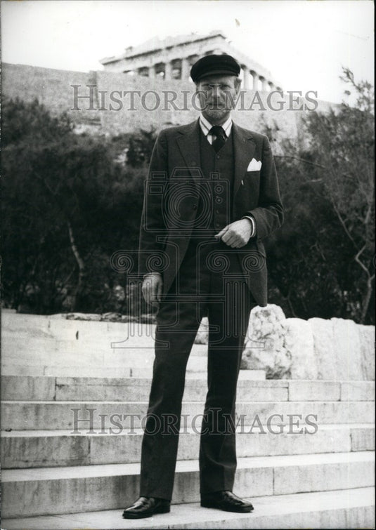 Press Photo British Playwright John Krocker - Historic Images