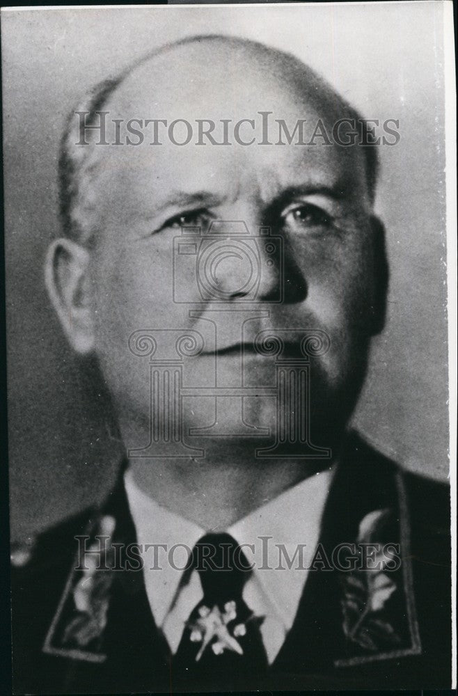 1957 Press Photo Soviet Marshal Iwan Konew/Lenin Medal - KSB72839 - Historic Images
