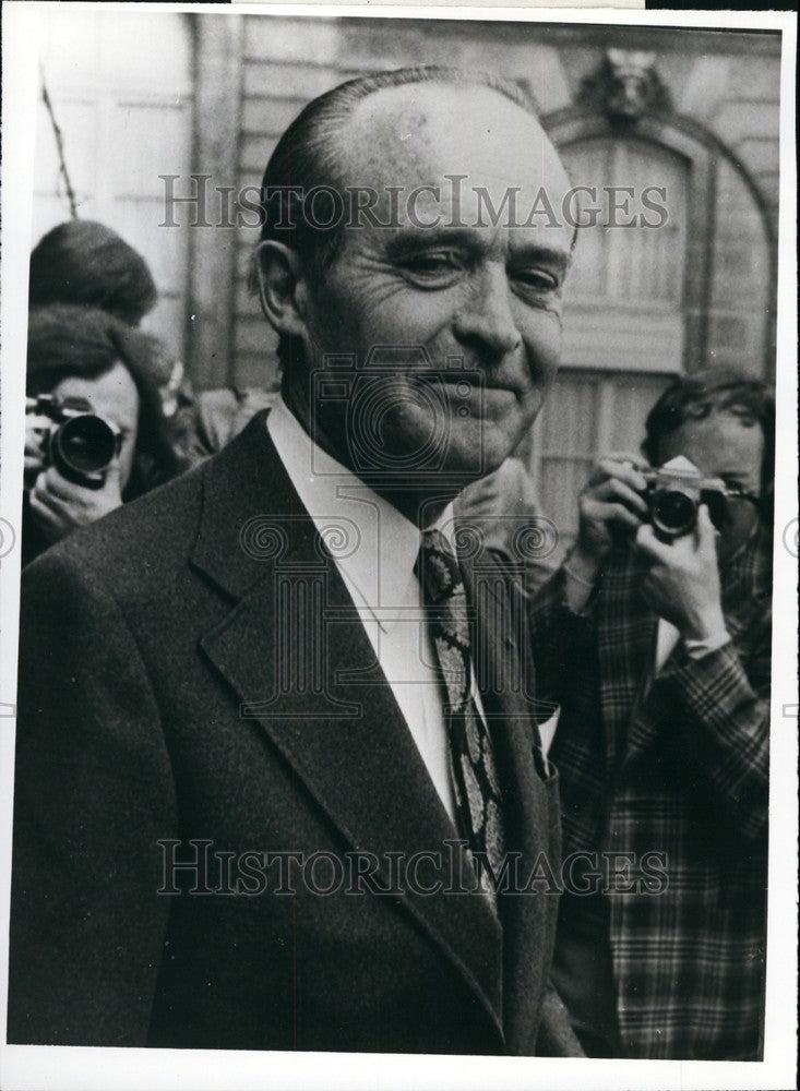 1974 M. Jean Sauvagnargues/Minister Foreign Affairs/France - Historic Images