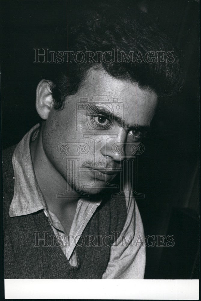 Press Photo Greek Actor Stathis Gialellis - KSB72871 - Historic Images