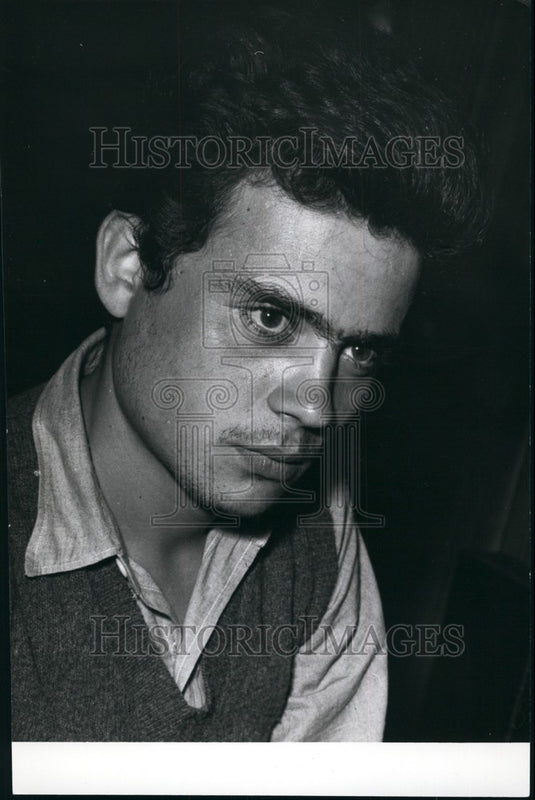 Press Photo Greek Actor Stathis Gialellis - KSB72871 - Historic Images