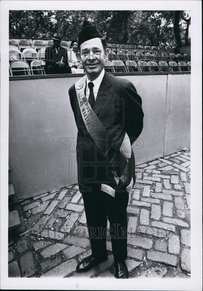 1970 Press Photo William F. Ryan/Deputy Grand Marshal/Martin Luther King Parade - Historic Images