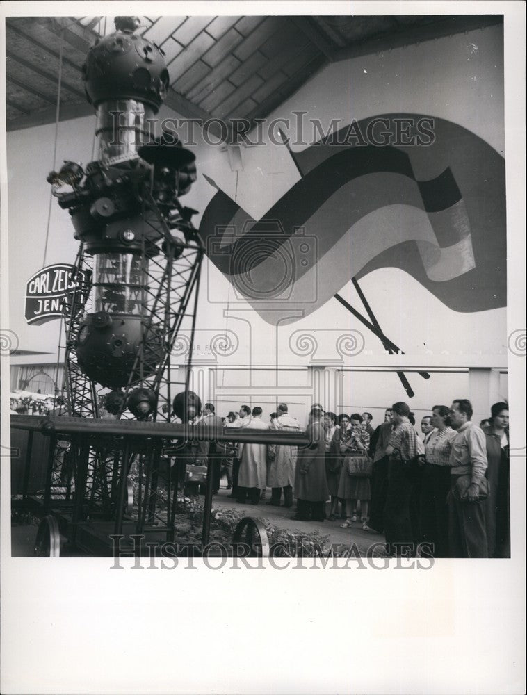 1953 Press Photo Leipzig Autumn Fair - KSB72963-Historic Images