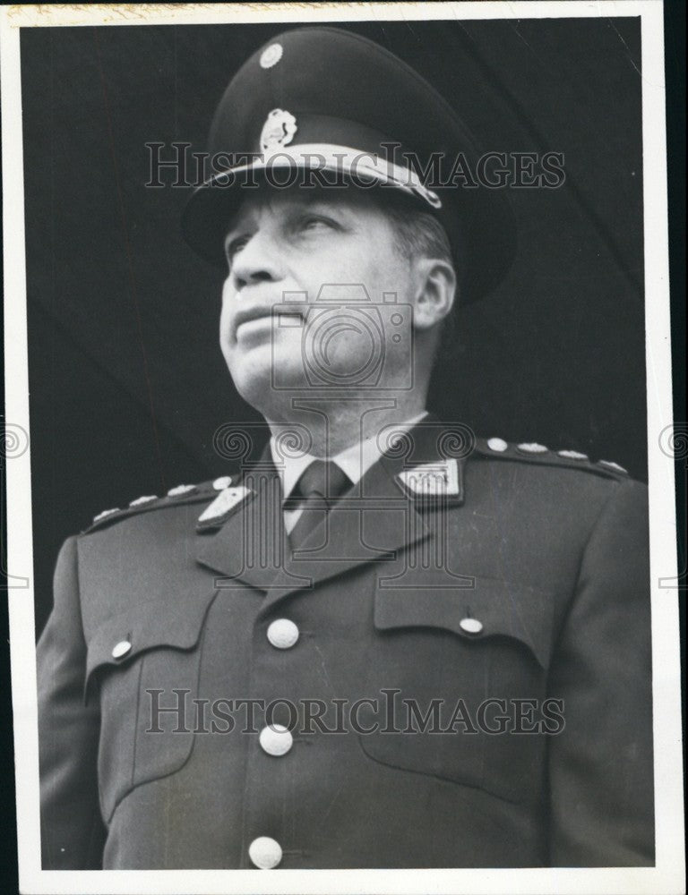 Press Photo President of Peru; General Francisco Morales Bermudez - KSB73123-Historic Images