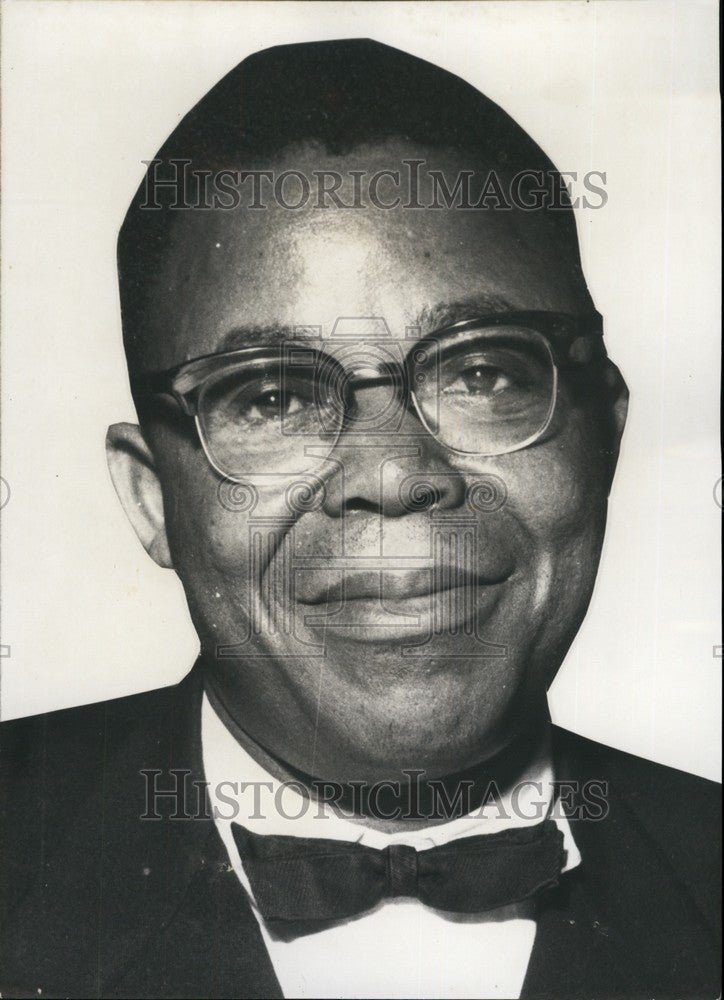 Press Photo President Kasavubu - Historic Images