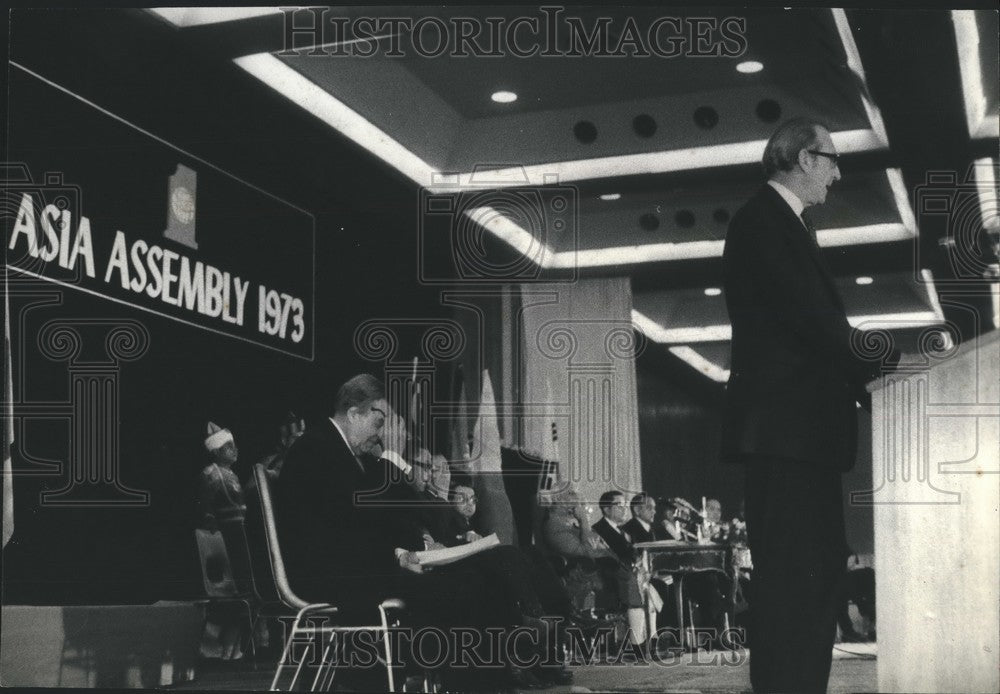 Press Photo Dr. Kurt Waldheim, United Nations Secretary General - Historic Images