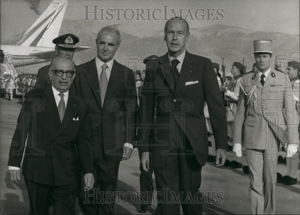 Press Photo  French President,Giscard d'Estaing - Historic Images