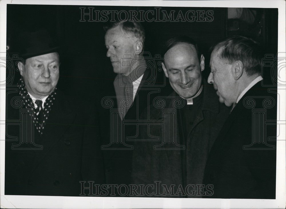 1958, Father Pire, Belgium, the Nobel Peace Prize - KSB73393 - Historic Images